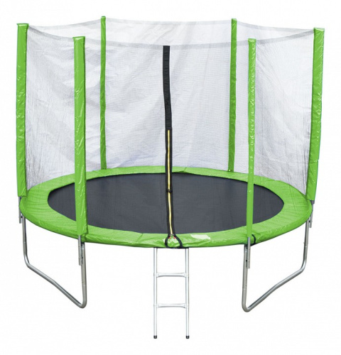 Батут AL-out180 1800 мм, зеленый, серый фото Батут AL-out180 1800 мм, зеленый, серый. Фото №1