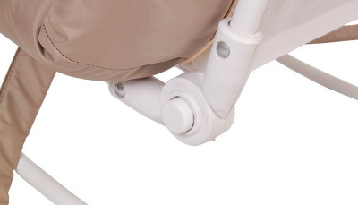 Шезлонг детский Polini kids Звезды, бежевый. Фото №4