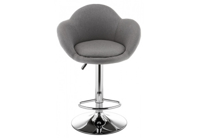 Барный стул Cotton серый. Фото