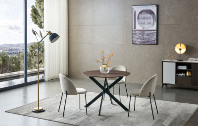 Стол DT-937 орех (100 см). Фото №4