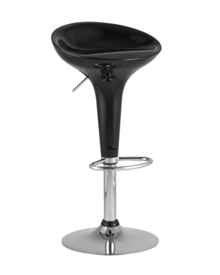 Стул барный Bomba (Бомба) черный. Фото