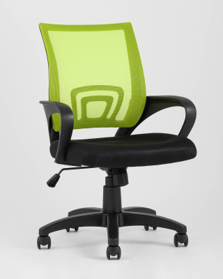 Кресло офисное TopChairs Simple зеленый фото Кресло офисное TopChairs Simple зеленый. Фото №3