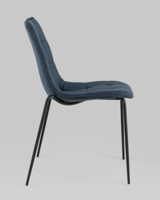 Стул Мелани рогожка синий. Фото №4