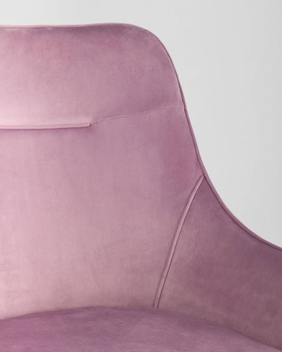 Стул Диана велюр сиреневый. Фото №10