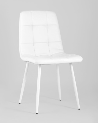 Стул Вольт экокожа белый. Фото