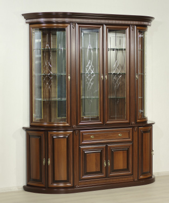 Витрина 4-х дверная Милан 1. Фото