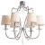Подвесная люстра Arte Lamp Andrea A6352LM-6CC фото Подвесная люстра Arte Lamp Andrea A6352LM-6CC. Фото №1