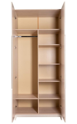 Шкаф двухстворчатый Сканди Жемчужно-белый. Фото №5