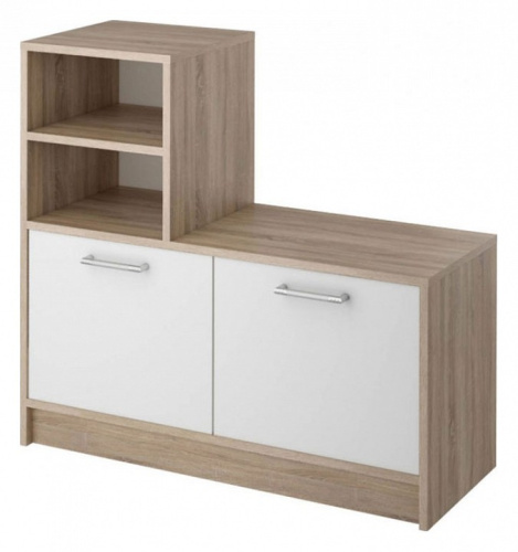 Лофт-2 СТЛ.117.01М Тумба Дуб сонома/Белый. Фото №1