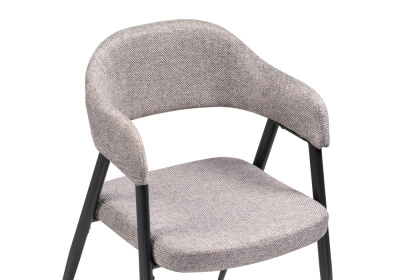 Стул на металлокаркасе Twin gray / black фото Стул на металлокаркасе Twin gray / black. Фото №5