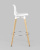 Стул барный Мартин белый фото Стул барный Мартин белый. Фото №4