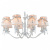 Подвесная люстра Maytoni Bird ARM013-08-W фото Подвесная люстра Maytoni Bird ARM013-08-W. Фото №1
