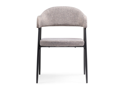 Стул на металлокаркасе Twin gray / black фото Стул на металлокаркасе Twin gray / black. Фото №2