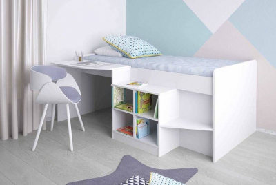 Набор для детской Polini kids Simple 4000, белый. Фото