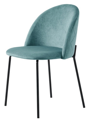 Стул C-962  Marine зеленый/матовый черный фото Стул C-962  Marine зеленый/матовый черный. Фото №2