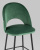 Стул барный Меган велюр зеленый. Фото №9
