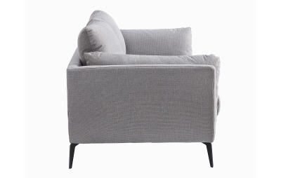 Диван 2-х местный Amsterdam 5176 Серый Никель (NICKEL). Фото