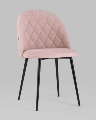 Стул Марсель микровелюр розовый. Фото