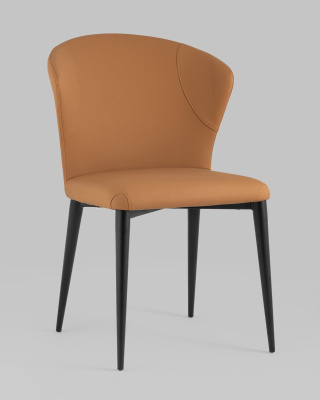 Стул Энигма экокожа охра. Фото