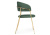 Стул Kamelia dark green / gold фото Стул Kamelia dark green / gold. Фото №3