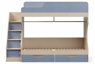 Кровать двухъярусная Р443 Капризун 6, голубой. Фото №4