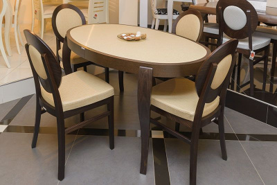 Стол  Элис 140/90-ОВК. Фото №5