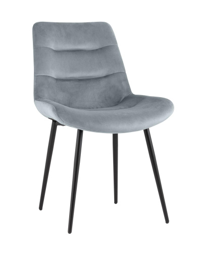 Стул Остин велюр серый. Фото №1
