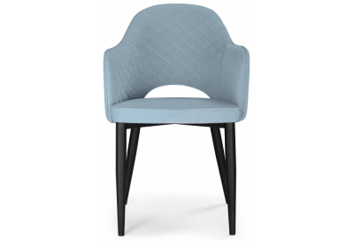 Стул Vener light blue / black фото Стул Vener light blue / black. Фото №2