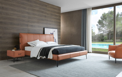 Кровать 1727 коричневая фото Кровать 1727 коричневая. Фото №4