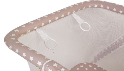 Манеж Polini Kids Comfort, белый. Фото