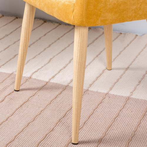 Кресло Oscar Жёлт/Натуральный Дуб. Фото №8