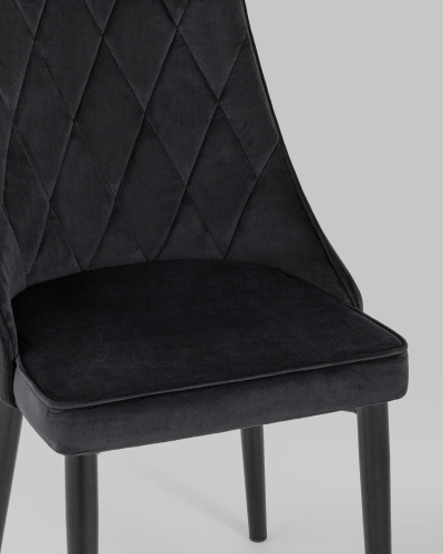 Стул Версаль велюр черный. Фото №9